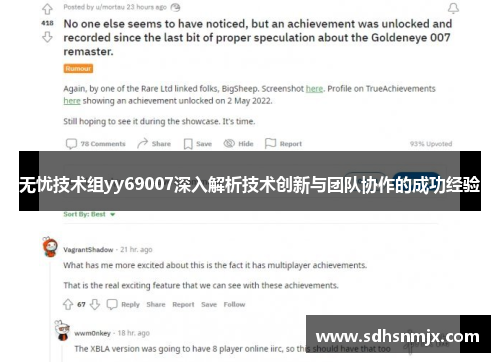 无忧技术组yy69007深入解析技术创新与团队协作的成功经验 无忧技术组yy69007深入解析技术创新与团队协作的成功经验